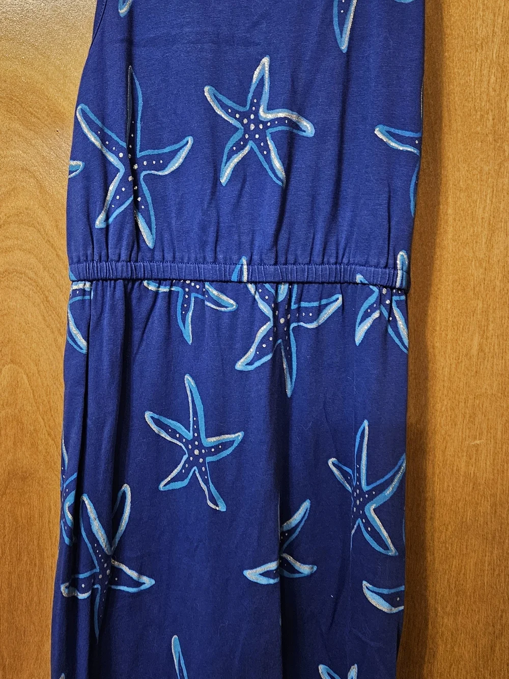 Gymboree Royal Blue Starfish Print Casual Dress
